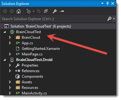 xamarinDocAddToProject
